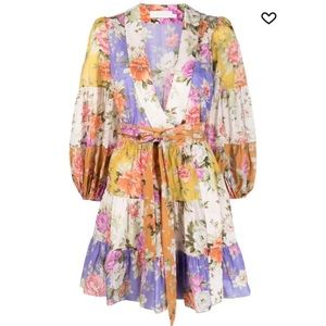 NWOT Zimmermann Pattie Wrap Dress size 0